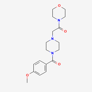 molecular formula C18H25N3O4 B1595984 Molracetam CAS No. 94746-78-8