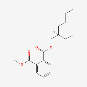 molecular formula C17H24O4 B1596006 Methyl 2-ethylhexyl phthalate CAS No. 56166-83-7