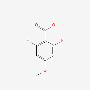 molecular formula C9H8F2O3 B1596007 Methyl 2,6-difluoro-4-methoxybenzoate CAS No. 84937-82-6