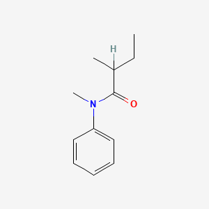 B1596015 N,2-dimethyl-N-phenylbutanamide CAS No. 84434-18-4