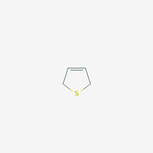 molecular formula C4H6S B159602 2,5-Dihydrothiophene CAS No. 1708-32-3