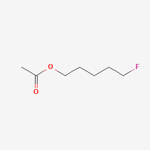 molecular formula C7H13FO2 B1596031 Acetic acid, 5-fluoropentyl ester CAS No. 334-29-2