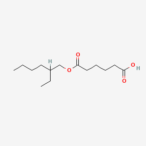 molecular formula C14H26O4 B1596041 Mono(2-ethylhexyl) adipate CAS No. 4337-65-9