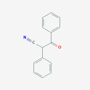 molecular formula C15H11NO B1596044 3-Oxo-2,3-diphenylpropanenitrile CAS No. 5415-07-6