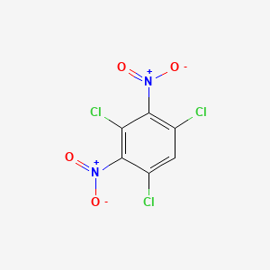 molecular formula C6HCl3N2O4 B1596048 1,3,5-Trichloro-2,4-dinitrobenzene CAS No. 6284-83-9