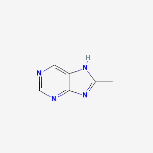 molecular formula C6H6N4 B1596062 8-甲基-9H-嘌呤 CAS No. 934-33-8