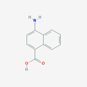 molecular formula C11H9NO2 B1596078 4-氨基-1-萘甲酸 CAS No. 32018-87-4