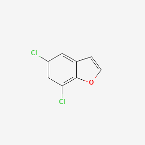 molecular formula C8H4Cl2O B1596099 5,7-Dichlorobenzofuran CAS No. 23145-06-4