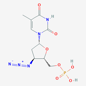 molecular formula C₁₀H₁₃N₅NaO₇P B015961 齐多夫定单磷酸酯 CAS No. 29706-85-2