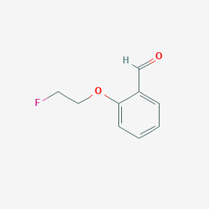 molecular formula C9H9FO2 B159610 2-(2-Fluoroethoxy)benzaldehyde CAS No. 132838-14-3