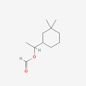 molecular formula C11H20O2 B1596103 Cyclohexanemethanol, alpha,3,3-trimethyl-, formate CAS No. 25225-08-5