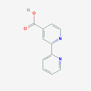 molecular formula C11H8N2O2 B159612 2,2'-联吡啶-4-羧酸 CAS No. 1748-89-6