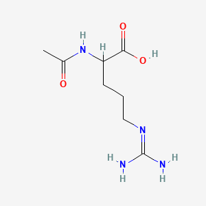 molecular formula C8H16N4O3 B1596124 2-Acetamido-5-guanidinopentanoic acid CAS No. 35436-73-8