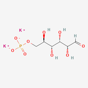 molecular formula C6H11K2O9P B1596139 葡萄糖-6-磷酸二钾 CAS No. 5996-17-8