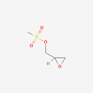 molecular formula C4H8O4S B1596141 2,3-环氧丙基甲磺酸酯 CAS No. 6177-60-2