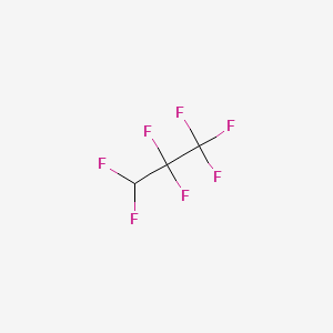 molecular formula C3HF7 B1596154 丙烷，1,1,1,2,2,3,3-七氟- CAS No. 2252-84-8