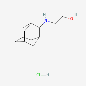 molecular formula C12H22ClNO B1596160 2-(2-Adamantylamino)ethanol hydrochloride CAS No. 52917-73-4