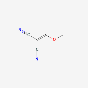molecular formula C5H4N2O B1596169 （甲氧基亚甲基）丙二腈 CAS No. 672-81-1