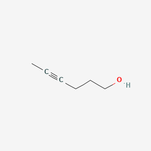 molecular formula C6H10O B1596172 Hex-4-yn-1-ol CAS No. 928-93-8