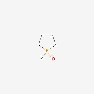 molecular formula C5H9OP B1596173 2,5-二氢-1-甲基-1H-磷杂环-1-氧化物 CAS No. 930-38-1