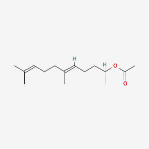 molecular formula C15H26O2 B1596185 (E)-6,10-Dimethylundeca-5,9-dien-2-yl acetate CAS No. 3239-35-8