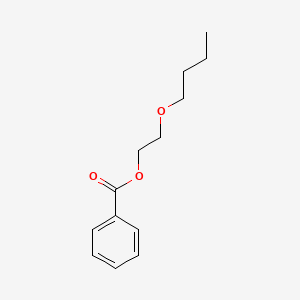 molecular formula C13H18O3 B1596196 2-丁氧基乙基苯甲酸酯 CAS No. 5451-76-3