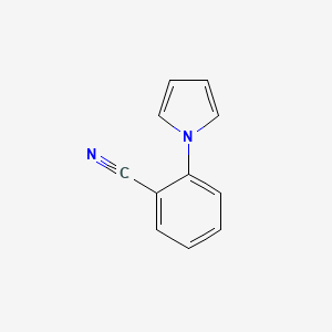 molecular formula C11H8N2 B1596213 2-(1H-吡咯-1-基)苯甲腈 CAS No. 33265-71-3