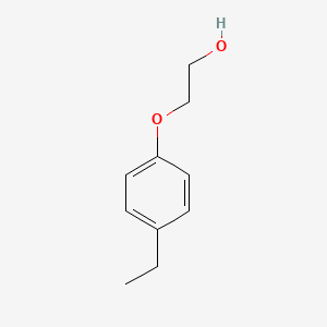 molecular formula C10H14O2 B1596235 乙醇，2-(4-乙基苯氧基)- CAS No. 54411-10-8