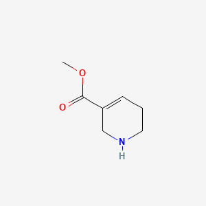 molecular formula C7H11NO2 B1596253 瓜叶碱 CAS No. 495-19-2