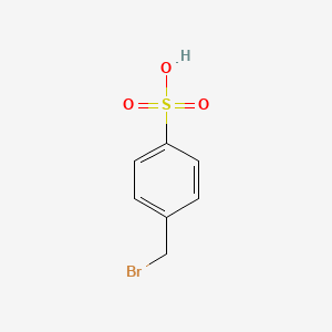 molecular formula C7H7BrO3S B1596260 4-(溴甲基)苯磺酸 CAS No. 82835-61-8