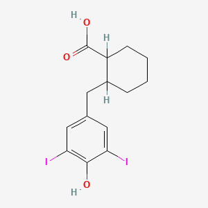 molecular formula C14H16I2O3 B1596269 Monophen CAS No. 530-77-8