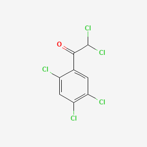 molecular formula C8H3Cl5O B1596272 2,2,2',4',5'-Pentachloroacetophenone CAS No. 1203-86-7