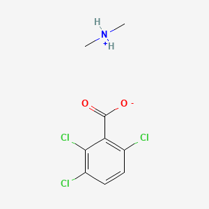 molecular formula C9H10Cl3NO2 B1596275 2,3,6-Trichlorobenzoic acid dimethylamine salt CAS No. 3426-62-8