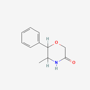 molecular formula C11H13NO2 B1596277 Fenmetramide CAS No. 5588-29-4