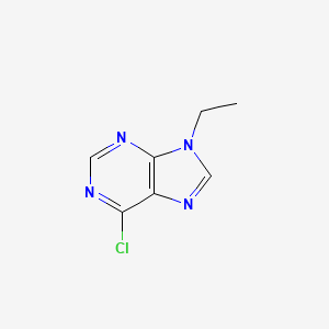 molecular formula C7H7ClN4 B1596283 6-Chloro-9-ethylpurine CAS No. 5462-86-2