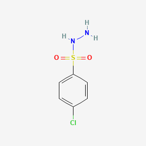 molecular formula C6H7ClN2O2S B1596285 4-Chlorobenzene-1-sulfonohydrazide CAS No. 2751-25-9