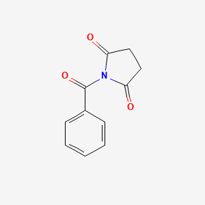 molecular formula C11H9NO3 B1596287 1-Benzoylpyrrolidine-2,5-dione CAS No. 6343-27-7