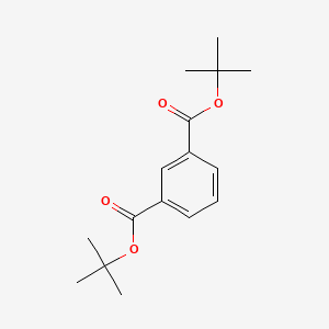 molecular formula C16H22O4 B1596288 bis (tert-Butyl) isophthalate CAS No. 33813-32-0