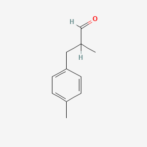 molecular formula C11H14O B1596303 2-Methyl-3-(p-tolyl)propionaldehyde CAS No. 41496-43-9