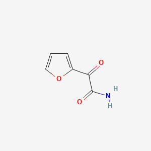 molecular formula C6H5NO3 B1596307 alpha-Oxofuran-2-acetamide CAS No. 84522-17-8