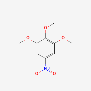 molecular formula C9H11NO5 B1596310 1,2,3-三甲氧基-5-硝基苯 CAS No. 6307-90-0
