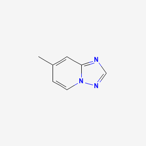 molecular formula C7H7N3 B1596321 7-Methyl-[1,2,4]triazolo[1,5-a]pyridine CAS No. 4999-42-2