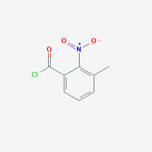 molecular formula C8H6ClNO3 B1596323 3-Methyl-2-nitrobenzoyl chloride CAS No. 50424-93-6