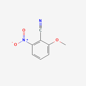 molecular formula C8H6N2O3 B1596335 2-Methoxy-6-nitrobenzonitrile CAS No. 38469-85-1