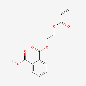 molecular formula C13H12O6 B1596340 Ethylene glycol acrylate phthalate CAS No. 30697-40-6