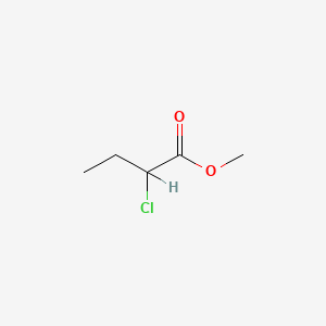molecular formula C5H9ClO2 B1596342 甲基2-氯丁酸酯 CAS No. 26464-32-4