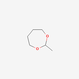 molecular formula C6H12O2 B1596361 2-Methyl-1,3-dioxepane CAS No. 4469-25-4