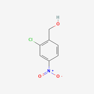 molecular formula C7H6ClNO3 B1596390 2-氯-4-硝基苄醇 CAS No. 52301-88-9