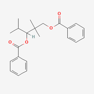 molecular formula C22H26O4 B1596395 2,2,4-Trimethylpentane-1,3-diyl dibenzoate CAS No. 68052-23-3