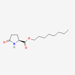 molecular formula C13H23NO3 B1596396 Octyl 5-oxo-L-prolinate CAS No. 4931-70-8